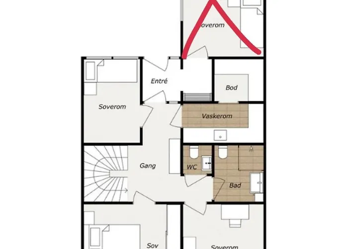 Апартаменты Spacious And Modern Townhouse With Parking, 3 Bedrooms *